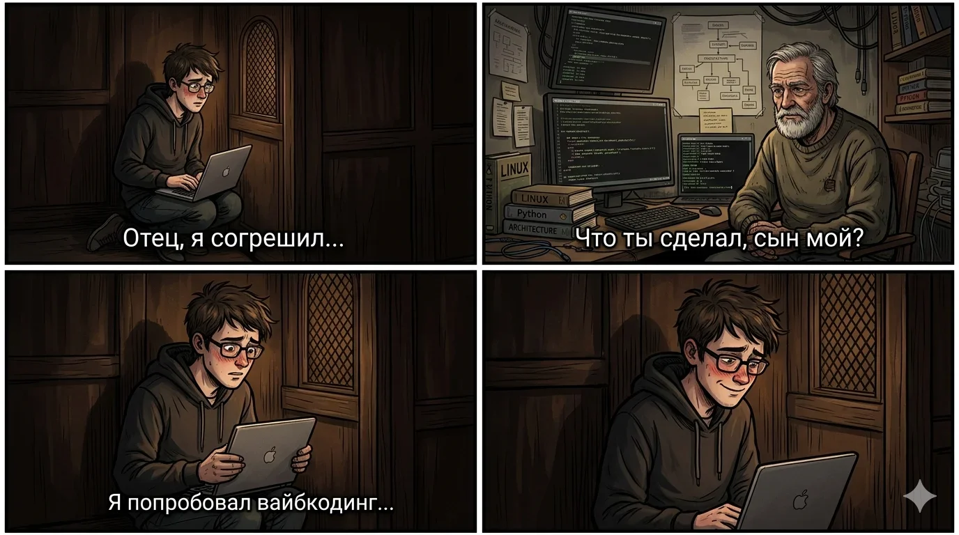 Вайбкодинг, за который мне не стыдно